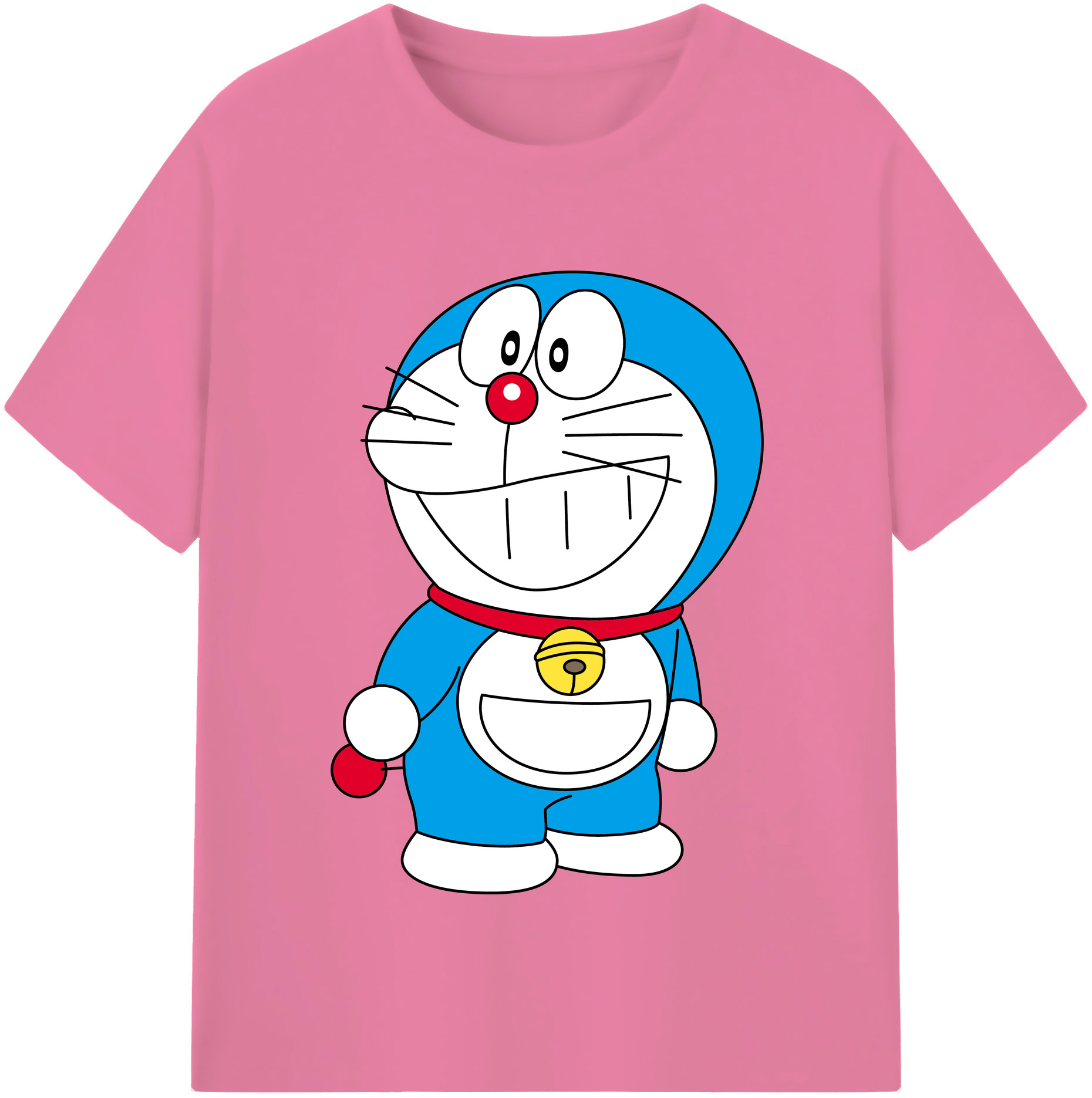 （画像用） ドラえもん Doraemon 綿100％半袖Tシャツ（フロントプリント）